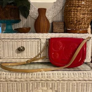 Desigual Mandala Saddle Bag Red